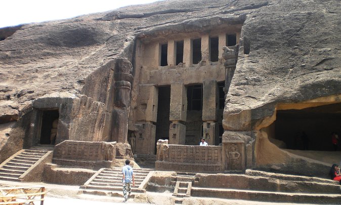 Kanheri Cave with Global Vipassana Pagoda Tour in Private Vehicle - Global Vipassana Pagoda near Gorai: stone dome, sea air, and a calmer pace