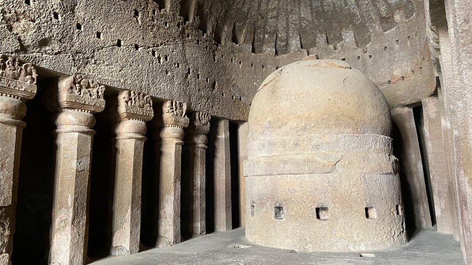 Mumbai: Kanheri Caves and The Golden Pagoda Temple - Getting there and getting between stops without stressing