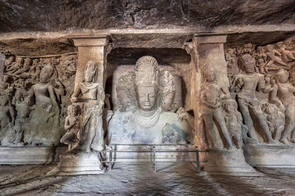 Private Elephanta Caves: Private Half-Day Tour from Mumbai - The Shiva Cave: Where the carvings feel like a story