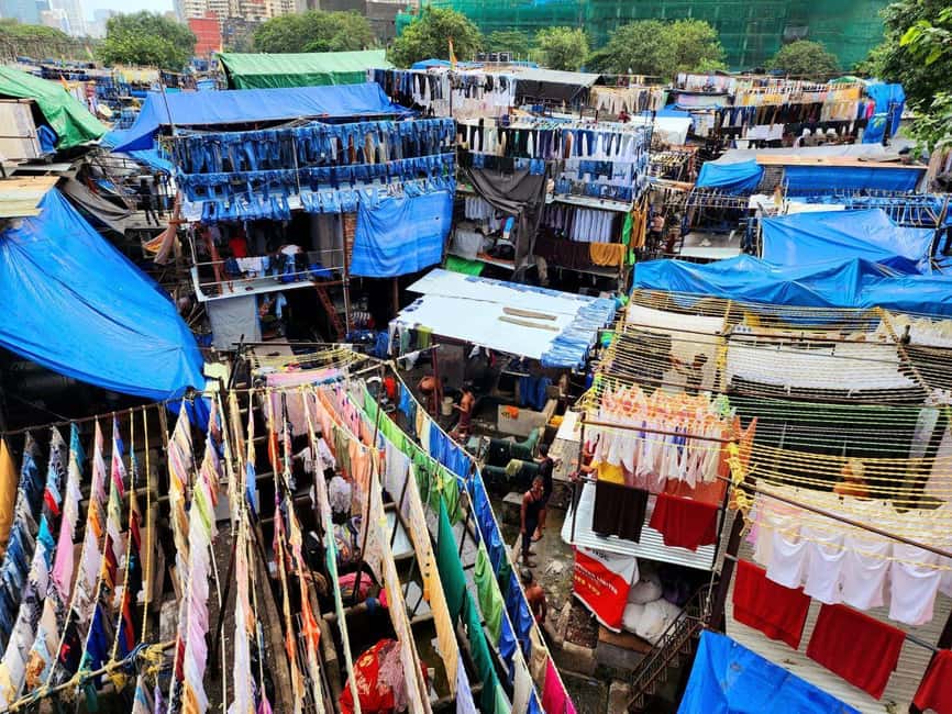 Private Full-Day Mumbai Sightseeing & Dharavi Slum Tour - Banganga Tank and the Colaba area: calm walks with context