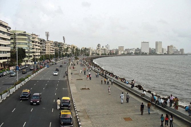 Private Mumbai By Dawn Tour - Marine Drive at first light: the long curve of the coast